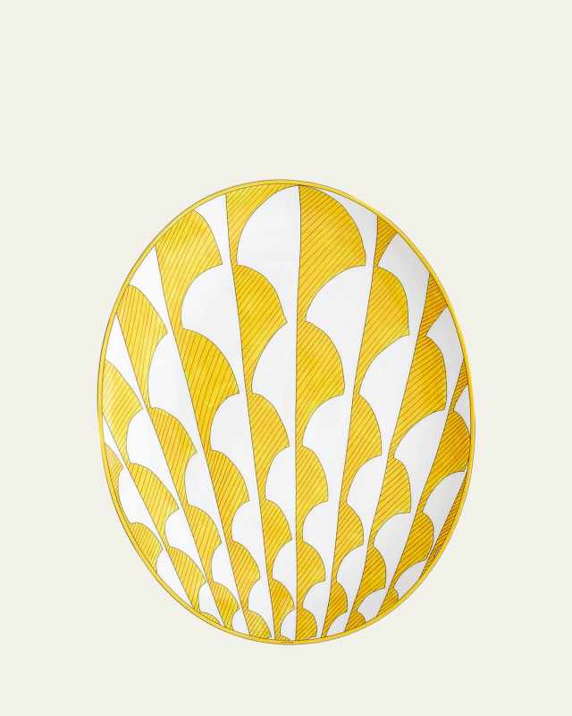 Soleil d'Hermes Medium Oval Platter